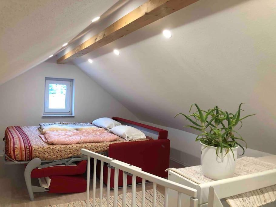 3 Zimmer Neubauwohnung In Der Schwaebischen Toskana Löwenstein Exterior foto